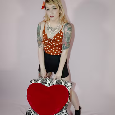 Studio Pinup Shoot 02 02 2019 159 Gathered together in the 