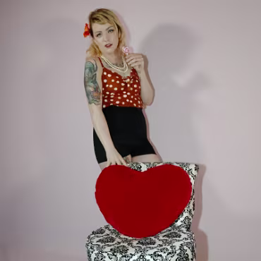 Studio Pinup Shoot 02 02 2019 162 Gathered together in the 