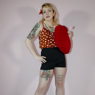 Studio Pinup Shoot 02 02 2019 177 Gathered together in the 