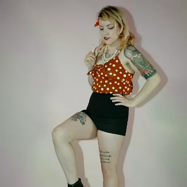 Studio Pinup Shoot 02 02 2019 180 Gathered together in the