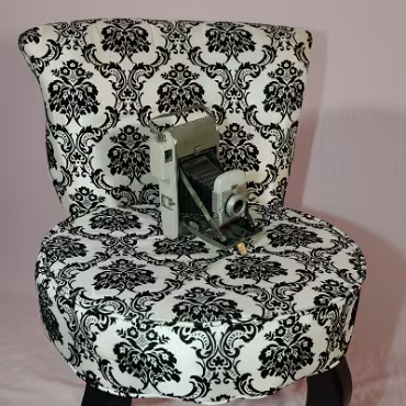 The Chair and Phone. The Chair and Phone.