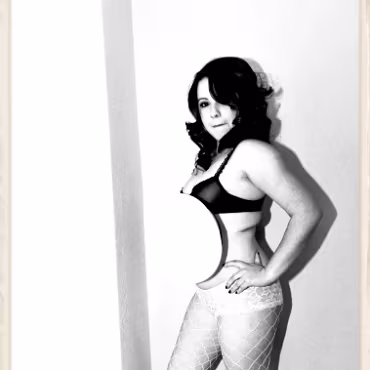 Angel Ann We were supposed to shoot outdoors but the the weather was horrible. So we hurredly put together this in-door shoot using all of Amanda's favorite 