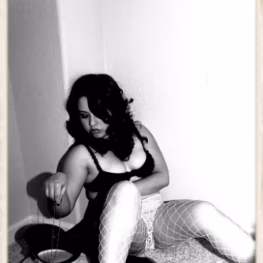 Angel Ann We were supposed to shoot outdoors but the the weather was horrible. So we hurredly put together this in-door shoot using all of Amanda's favorite 