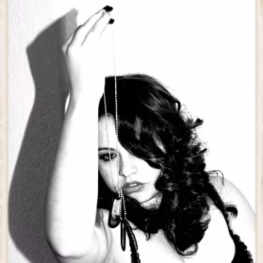 Angel Ann We were supposed to shoot outdoors but the the weather was horrible. So we hurredly put together this in-door shoot using all of Amanda's favorite 