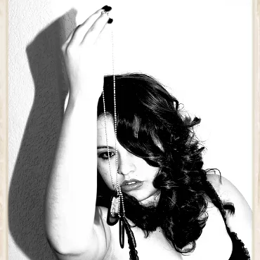 Angel Ann We were supposed to shoot outdoors but the the weather was horrible. So we hurredly put together this in-door shoot using all of Amanda's favorite