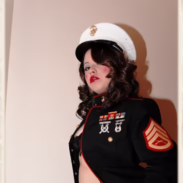 Angel Ann We were supposed to shoot outdoors but the the weather was horrible. So we hurredly put together this in-door shoot using all of Amanda's favorite 