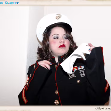 Angel Ann We were supposed to shoot outdoors but the the weather was horrible. So we hurredly put together this in-door shoot using all of Amanda's favorite 