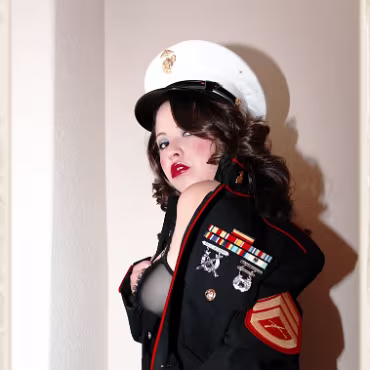 Angel Ann We were supposed to shoot outdoors but the the weather was horrible. So we hurredly put together this in-door shoot using all of Amanda's favorite 