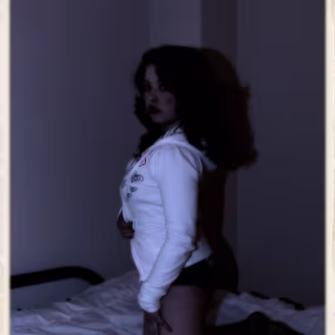 Angel Ann We were supposed to shoot outdoors but the the weather was horrible. So we hurredly put together this in-door shoot using all of Amanda's favorite 