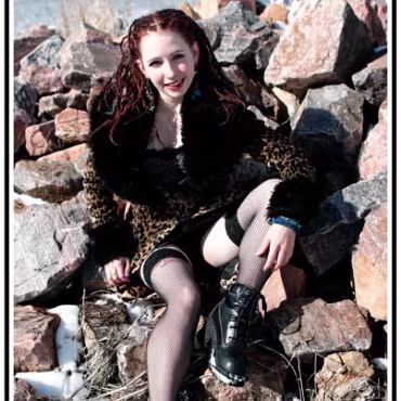 The Blind Kat Just a wonderful shoot with the snow as a backdrop.