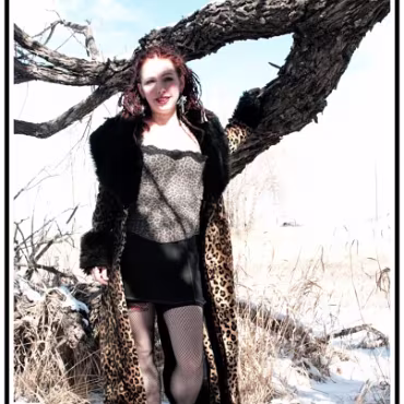 The Blind Kat Just a wonderful shoot with the snow as a backdrop.