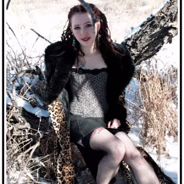 The Blind Kat Just a wonderful shoot with the snow as a backdrop.