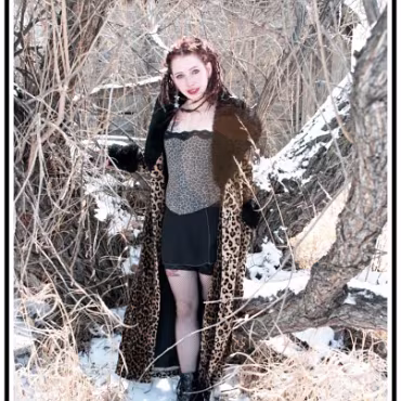 The Blind Kat Just a wonderful shoot with the snow as a backdrop.