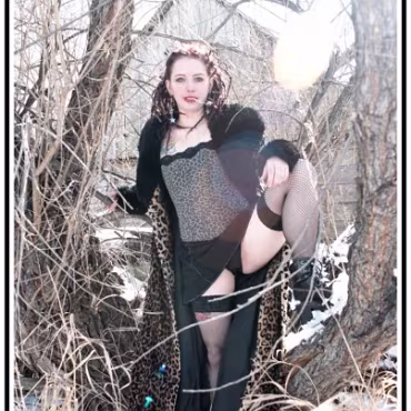 The Blind Kat Just a wonderful shoot with the snow as a backdrop.