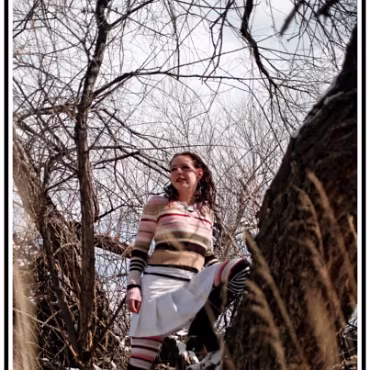 The Blind Kat Just a wonderful shoot with the snow as a backdrop.