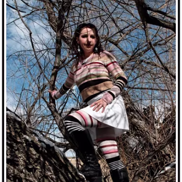 The Blind Kat Just a wonderful shoot with the snow as a backdrop.