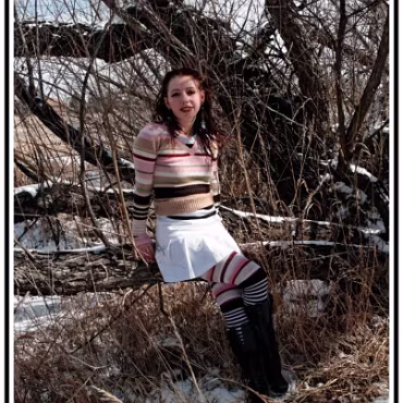 The Blind Kat Just a wonderful shoot with the snow as a backdrop.