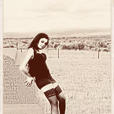 Cyn (with me) What a great time we had putting together our first shoot. A gorgous model on a windswept day.