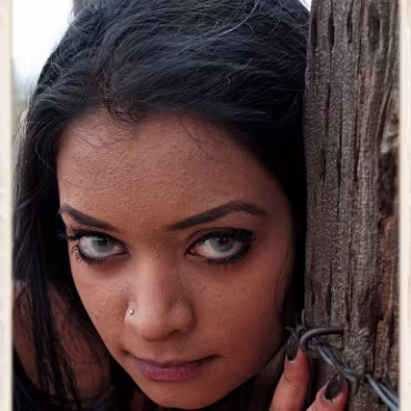 Cyn (with me) What a great time we had putting together our first shoot. A gorgous model on a windswept day.