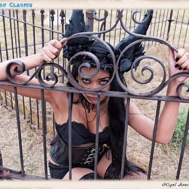 Cyn (with me) What a great time we had putting together our first shoot. A gorgous model on a windswept day.