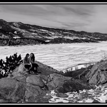 Jennifer and Melinda A wonderful time we had shooting up at Horsetooth lake near Fort Collins.