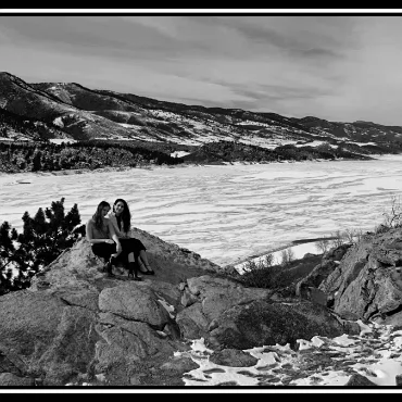 Jennifer and Melinda A wonderful time we had shooting up at Horsetooth lake near Fort Collins.