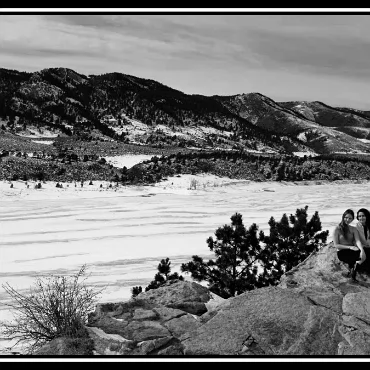 Jennifer and Melinda A wonderful time we had shooting up at Horsetooth lake near Fort Collins.