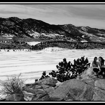 Jennifer and Melinda A wonderful time we had shooting up at Horsetooth lake near Fort Collins.