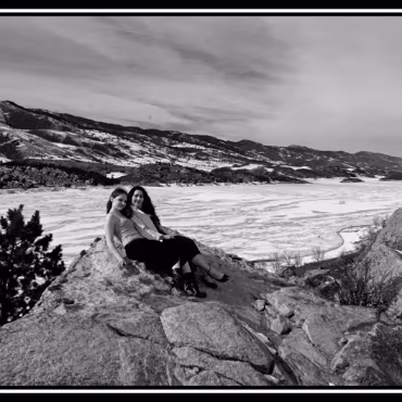 Jennifer and Melinda A wonderful time we had shooting up at Horsetooth lake near Fort Collins.