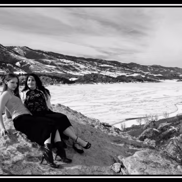 Jennifer and Melinda A wonderful time we had shooting up at Horsetooth lake near Fort Collins.