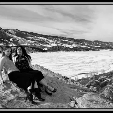 Jennifer and Melinda A wonderful time we had shooting up at Horsetooth lake near Fort Collins.