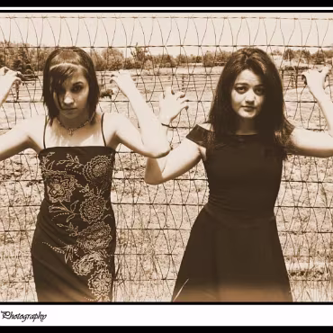 Lisa Rea (with Andrea) First time that either Lisa or Andrea had ever been in front of the camera in this sort of shoot. They both did a wonderful job.