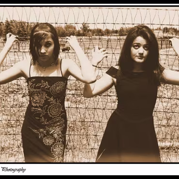 Lisa Rea (with Andrea) First time that either Lisa or Andrea had ever been in front of the camera in this sort of shoot. They both did a wonderful job.