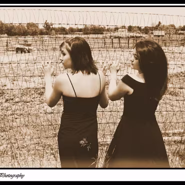 Lisa Rea (with Andrea) First time that either Lisa or Andrea had ever been in front of the camera in this sort of shoot. They both did a wonderful job.