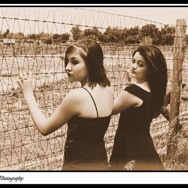 Lisa Rea (with Andrea) First time that either Lisa or Andrea had ever been in front of the camera in this sort of shoot. They both did a wonderful job.