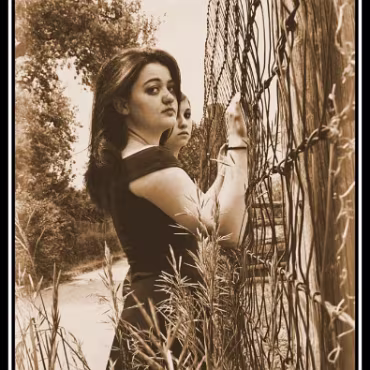 Lisa Rea (with Andrea) First time that either Lisa or Andrea had ever been in front of the camera in this sort of shoot. They both did a wonderful job.