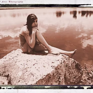 Lisa Rea (with Andrea) First time that either Lisa or Andrea had ever been in front of the camera in this sort of shoot. They both did a wonderful job.