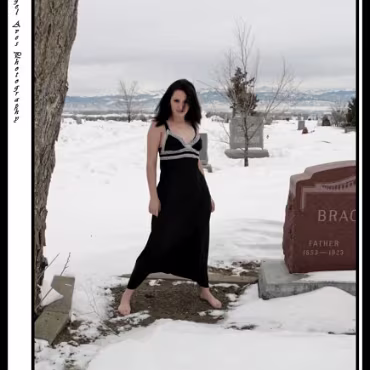 Mimi In the bitter cold Mimi was a total tropper during this shoot. She is truely one of the best.