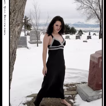 Mimi In the bitter cold Mimi was a total tropper during this shoot. She is truely one of the best.