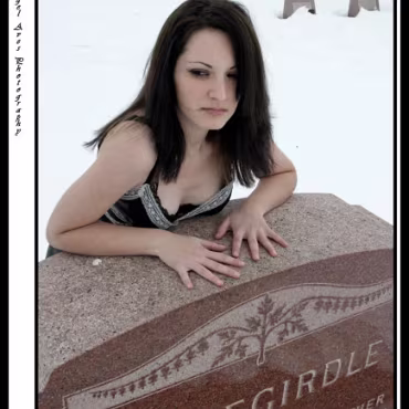 Mimi In the bitter cold Mimi was a total tropper during this shoot. She is truely one of the best.