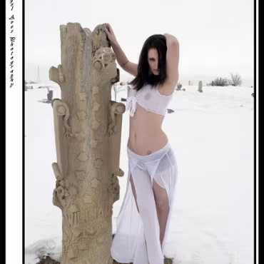 Mimi In the bitter cold Mimi was a total tropper during this shoot. She is truely one of the best.