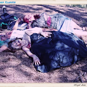 A Day in the Woods A Day in the Woods. Final processing simulating a film cross processing process