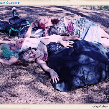 A Day in the Woods A Day in the Woods. Final processing simulating a film cross processing process