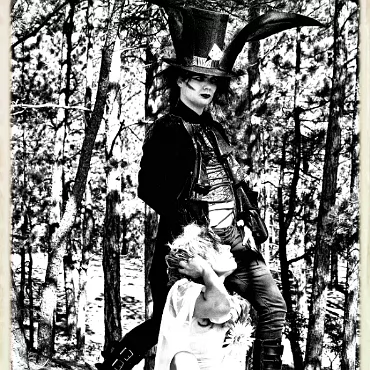 A Day in the Woods A Day in the Woods. Proccesed as high dynamic, high contrast film