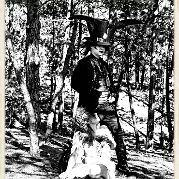 A Day in the Woods A Day in the Woods. Proccesed as high dynamic, high contrast film