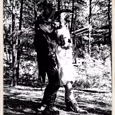 A Day in the Woods A Day in the Woods. Proccesed as high dynamic, high contrast film