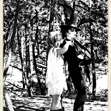 A Day in the Woods A Day in the Woods. Proccesed as high dynamic, high contrast film