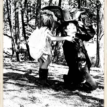 A Day in the Woods A Day in the Woods. Proccesed as high dynamic, high contrast film