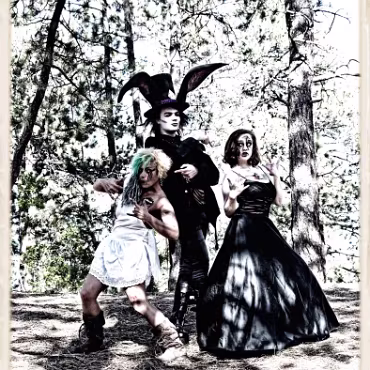 A Day in the Woods A Day in the Woods. Proccesed as if a bleach rinse was used on film.