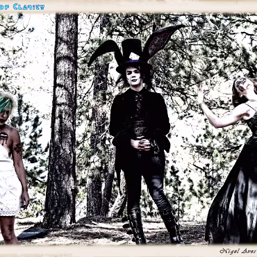 A Day in the Woods A Day in the Woods. Proccesed as if a bleach rinse was used on film.